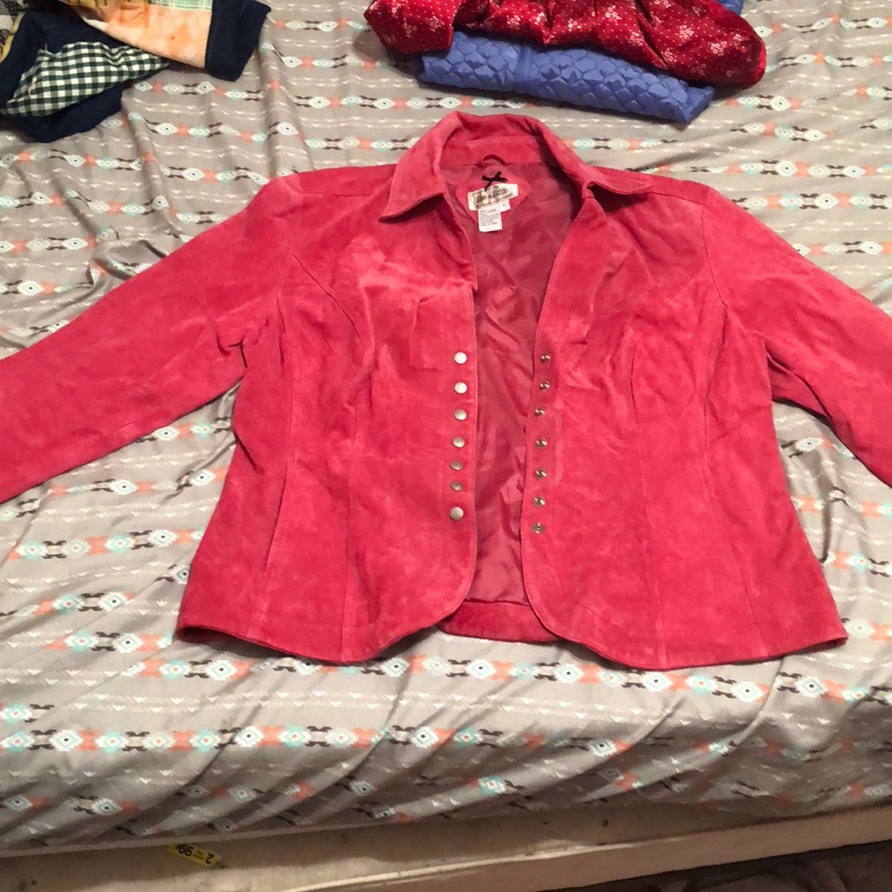 Live a little leather jacket